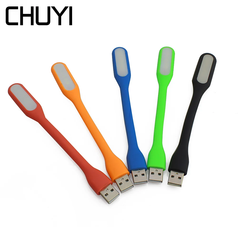 Гибкая светодиодная мини-лампа CHUYI USB-фонарь для портативного зарядного