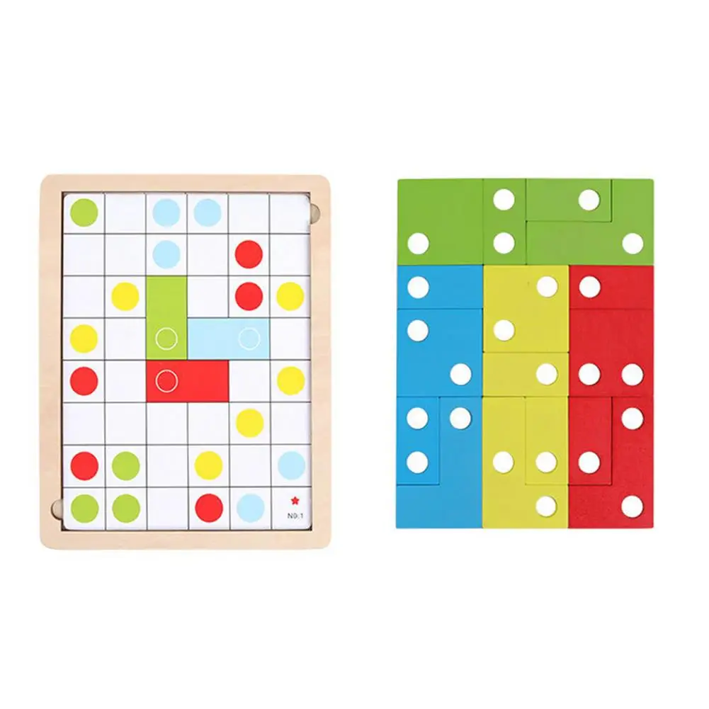 

Children Wooden Stacking Toys Simple To Play Safe Material Educational Desktop Games Toys