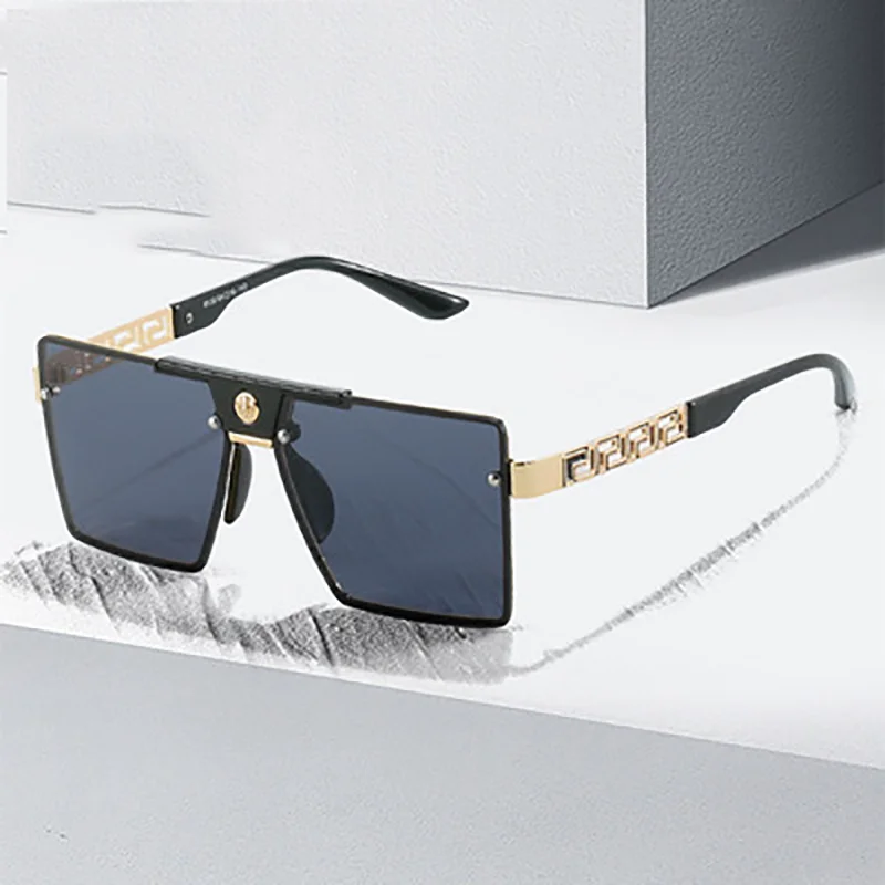 

2021 new hollowed-out metal leg sunglasses Europe and the United States men's and women's sunglasses head sunglasses