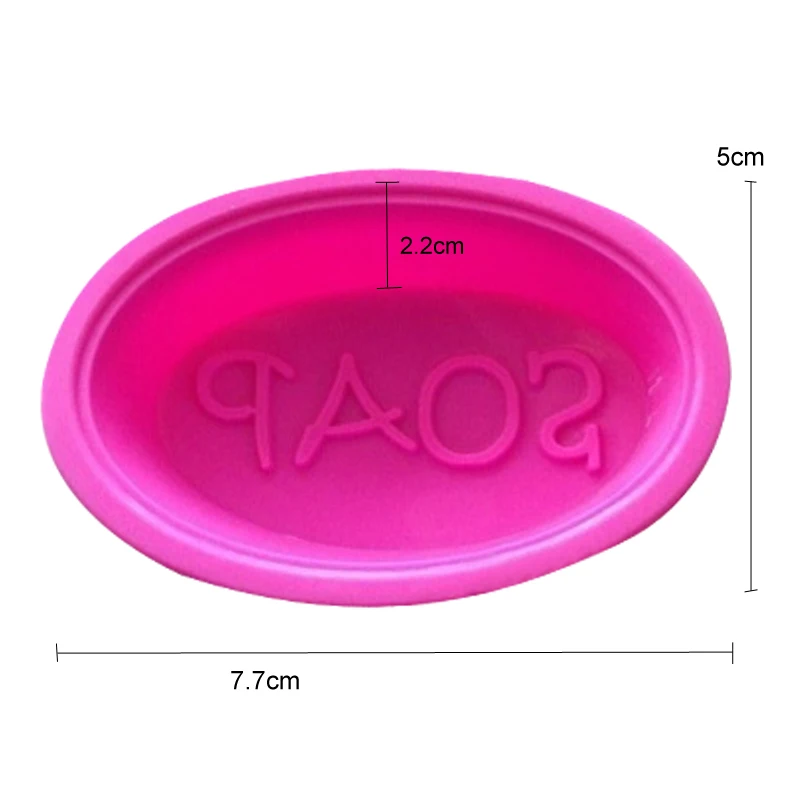 Овальная силиконовая форма для печенья и капкейков формы мыла кубики льда конфет