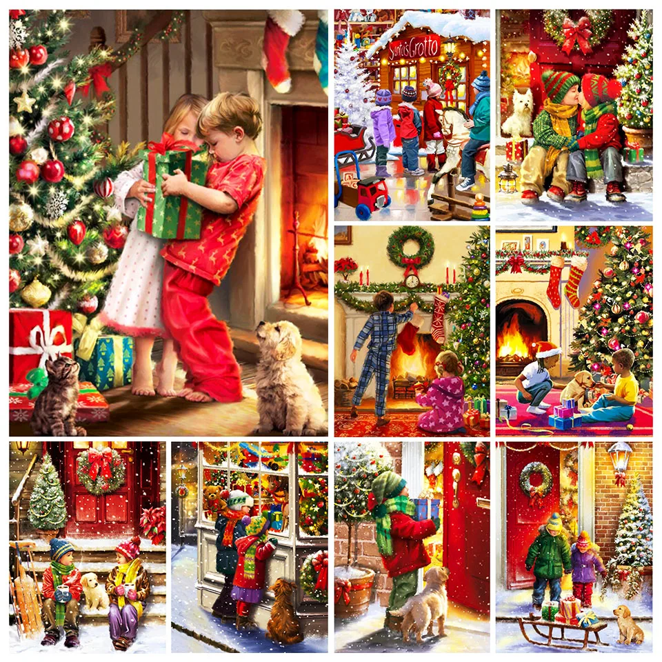 

Набор для алмазной вышивки «Рождественская елка»