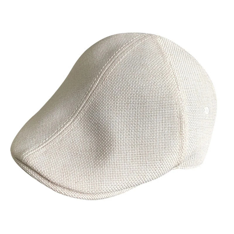 

2020 New Autumn Retro Men's Adjustable Classic Cap Cotton Breathable Berets for Men Women Elegant Women's Flat Caps Beret Blm249