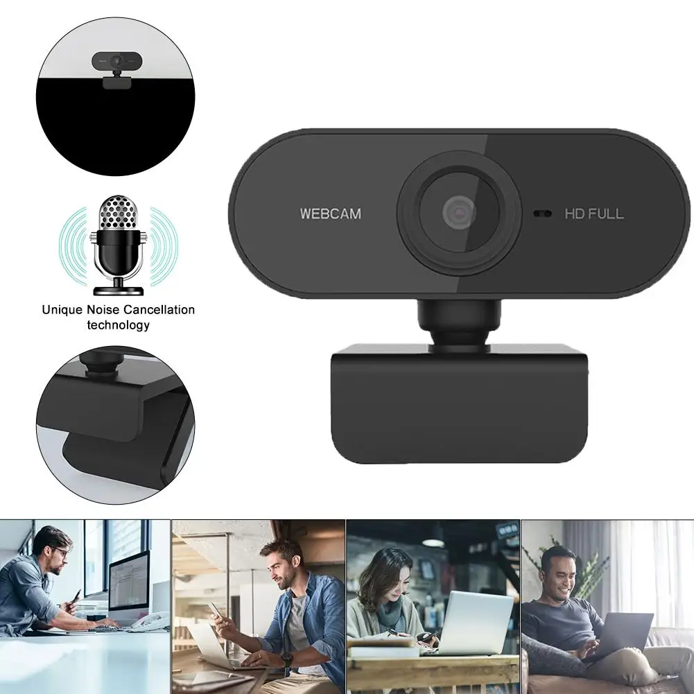 

USB-веб-камера со встроенным микрофоном, HD 1080P
