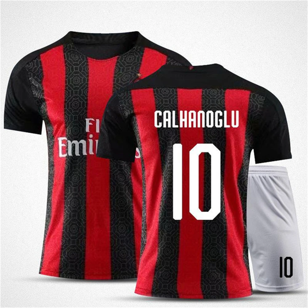 

2021 new men's long-sleeved football suit for adults and children to buy game uniforms