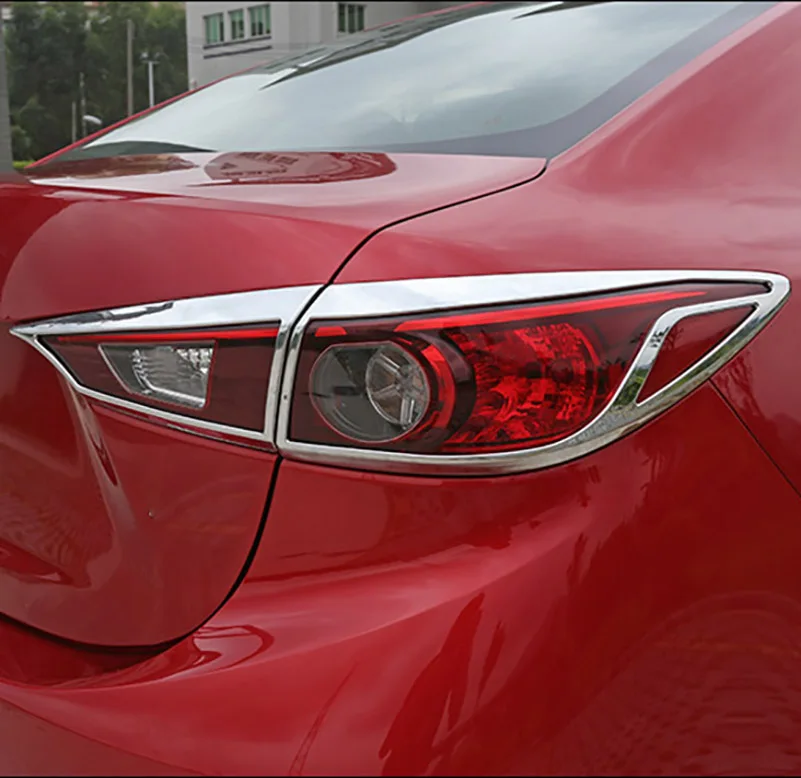 Декоративная рамка для заднего фонаря Mazda 3 hatchback Axela 2017 4 шт. | Автомобили и