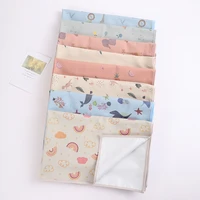 waterproof portable baby changing pad reuseable pu leather newborn diaper changing mat for baby bed crib cradles diaper pad