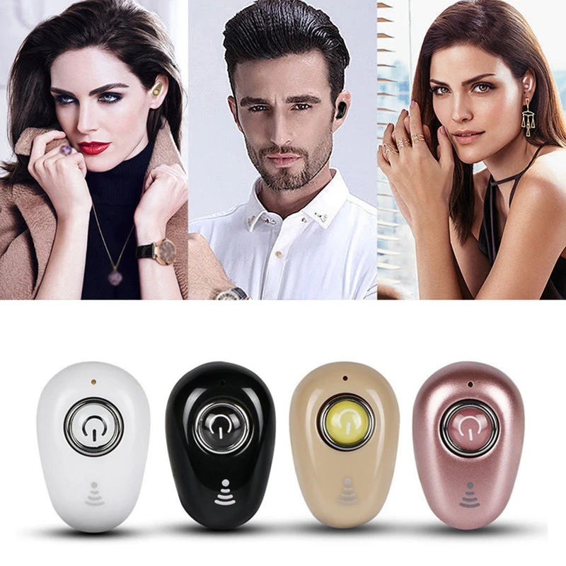 Мини беспроводные Bluetooth 4 1 наушники гарнитура спортивные с микрофоном Микрофон