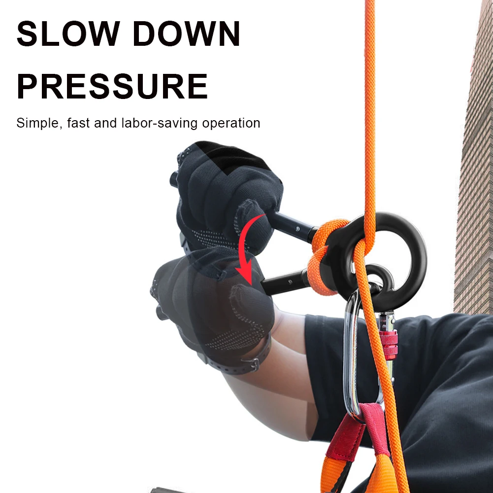 

Climbing Gear Descender Gear Belay Downhill Equipment for Climbing Belaying Rappelling Device