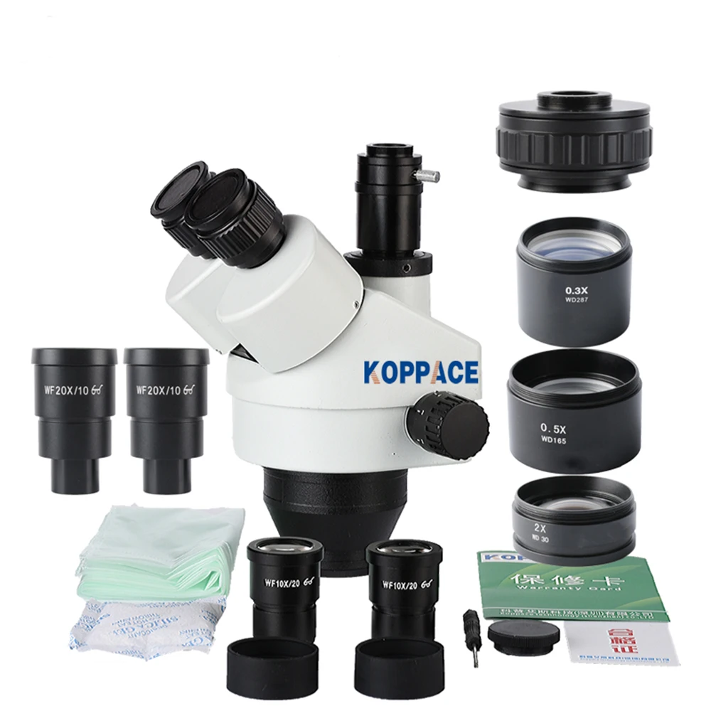 Продажа KOPPACE 40 MP, 2.1X-180X микроскоп, 60FPS, HDMI промышленный микроскоп камера, мобильный телефон ремонт микроскоп, 144 светодиодный кольцевой светильник.
