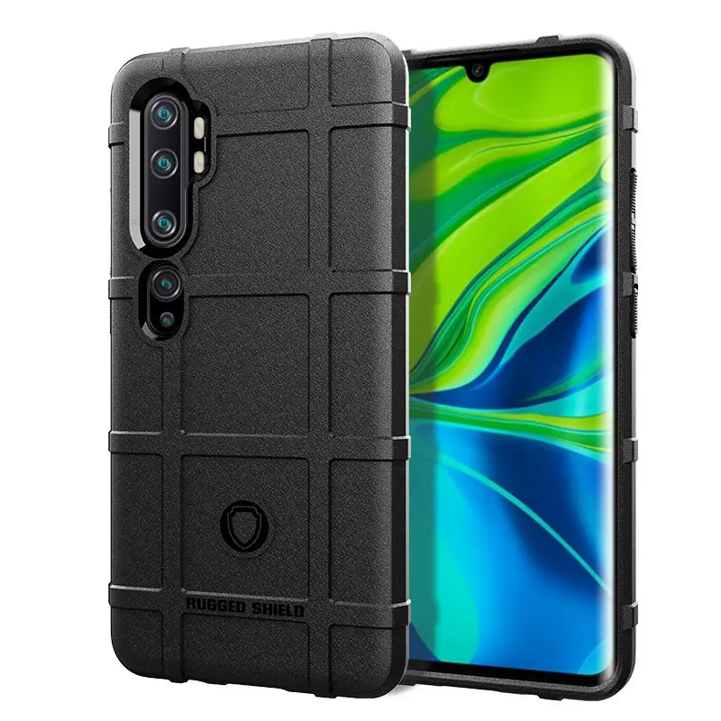 

Case For XiaoMi Mi CC9 Pro soft Silicone Back Cover For Mi CC9 Pro Note 10 10 Pro Frame Airbag Frosted non-slip Protection Case
