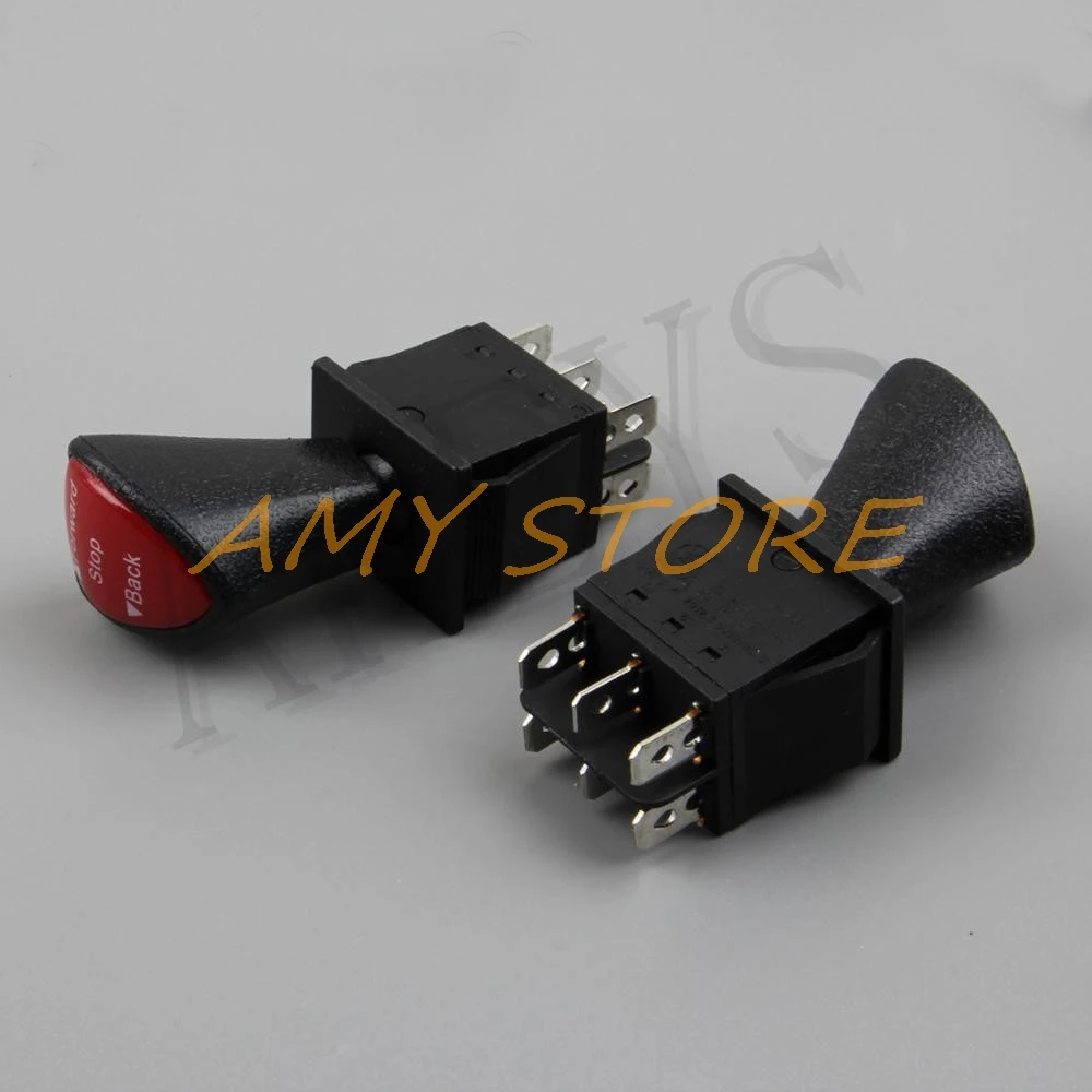 Передний-стоп-назад DPDT 6Pin защелкивающийся скользящий кулисный переключатель AC