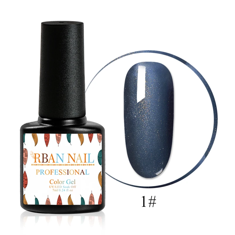 RBAN NAIL Naked Коричневая серия Гель-лак для ногтей 7 мл отмачиваемый осенний зимний лак для ногтей Полупостоянный лак для ногтей УФ-гель - Цвет: HHK3937