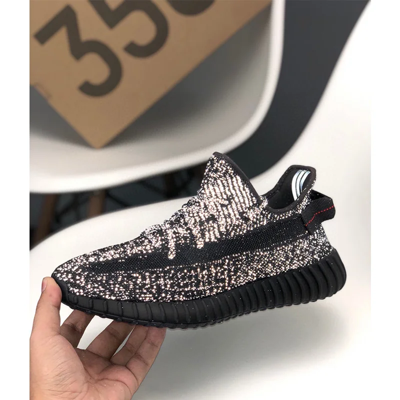 

High-Quality Breathable Men's And Women's Running Shoes, Stylish Ultra-Light Popcorn Bottom, Black Starry FU9007 Sneakers 2021