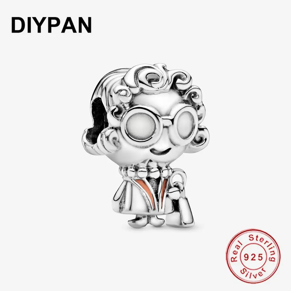 

925 Sterling Silver Grandma Charm Fit Original Charms Bracelet Beads 925 Silver Women Fasion Jewelry Berloque