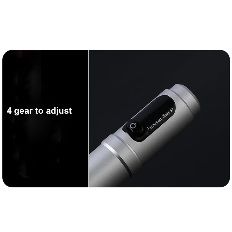 

New Digital Four Gear Tattoo Machine for Cartridge Needles Korean Permanent Makeup Machine for Eyebrow Lip Small Tattooing