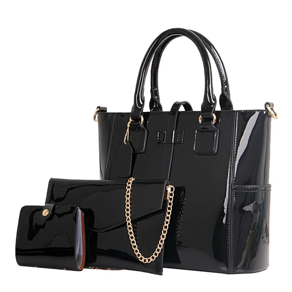 

Fashion Composite Bag Shoulder Crossbody Handbag Phone Bag For Women Girls 3Pcs Small Handmade Messenger Design Crossbody Bags