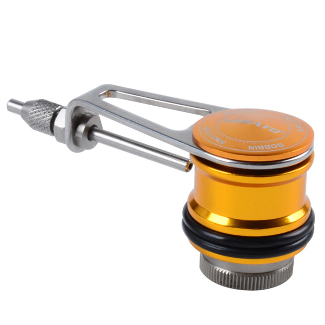 

1pcs Fishing Bobbin Knotter FG GT RP Line Wire Knotting Tool Cable Connector Fishing Line Winder Assist Knotting Machine