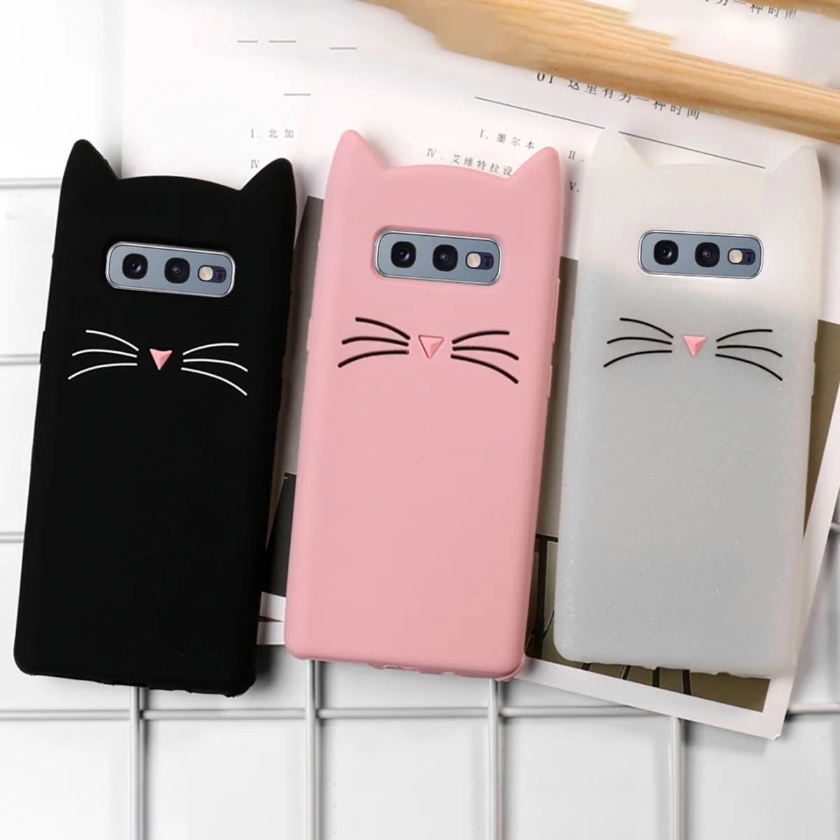 LAPOPNUT 3D Милые Чехлы для Samsung Galaxy S9 S8 S10 Plus S10e S7 Edge милый мультяшный Мягкий ТПУ
