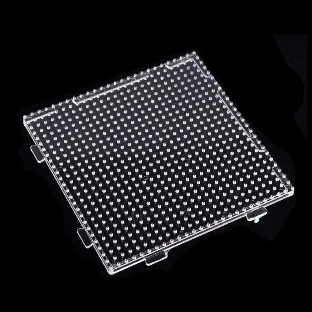 JINLETONG 4 шт. Hama Beads 2 6 мм наклеиваемая доска 3d головоломка emplate для beads инструмент