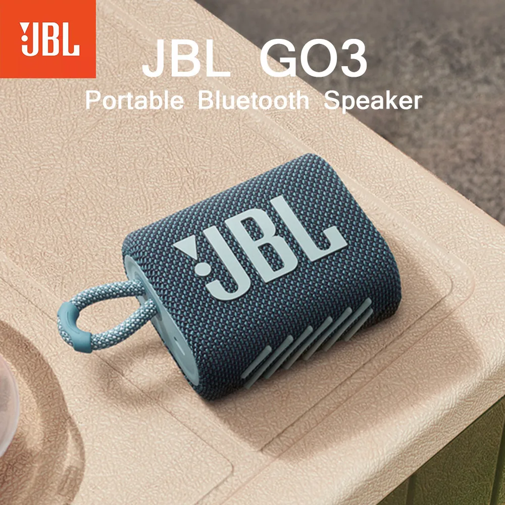 JBL GO 3 Bluetooth динамик s Pro Sound портативный объемный стиль водонепроницаемый