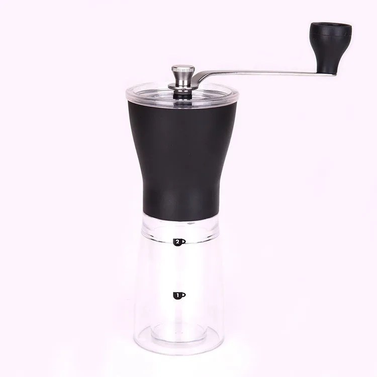 売却 手動コーヒーマシングラインダーコーヒー豆グラインダーハンドグラインダーセラミック洗浄パンチ