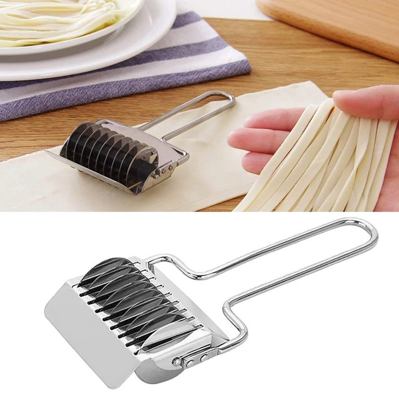 Новое Руководство Паста hine из нержавеющей стали рулон тесто резак кухня