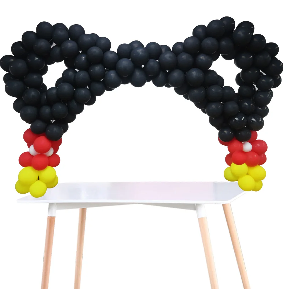 3 м с Микки Маусом и Минни Маус комплект Мышь вечерние шар в форме арки цепочка DIY