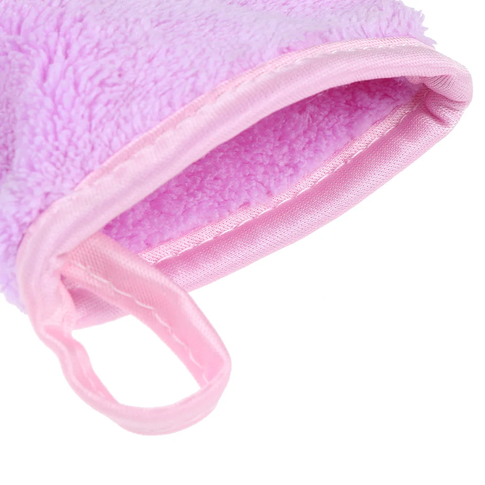 1 шт. цветная перчатка для снятия макияжа более портативная чем полотенце дешевле