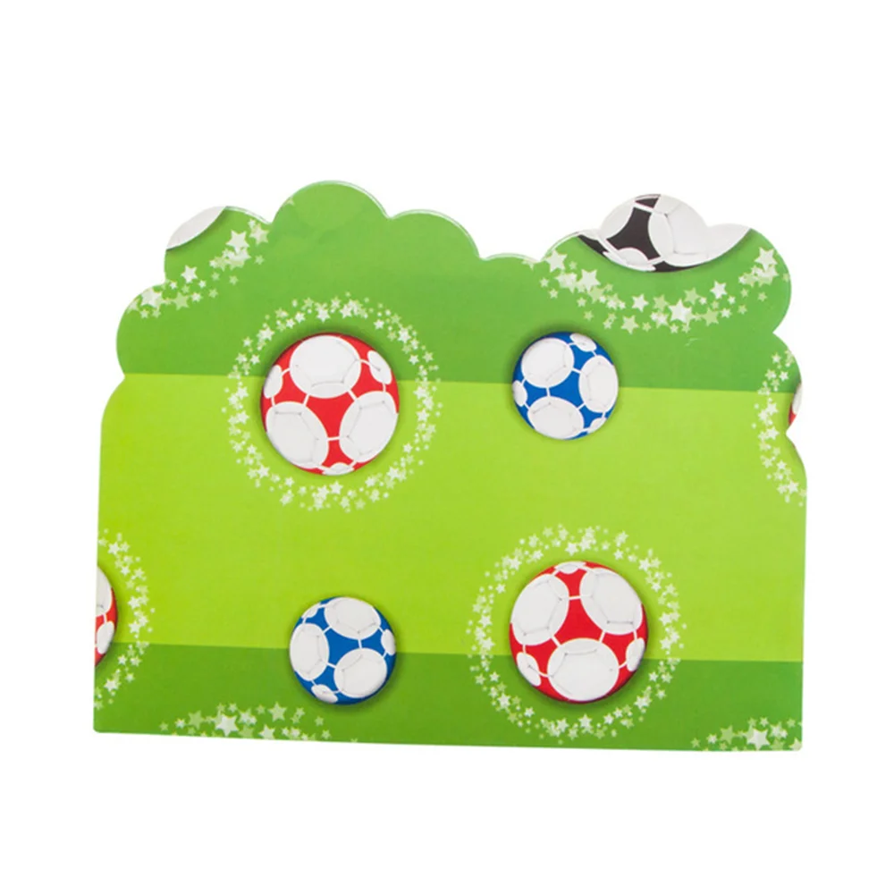 Спортивная футбольная тематическая вечеринка пригласительная открытка детская