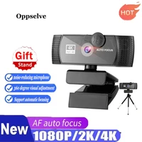 webcam 1080p full hd web camera 4k conference pc webcam autofocus lens 8mp webcam usb 2 0 web cam with microphone privacy covers