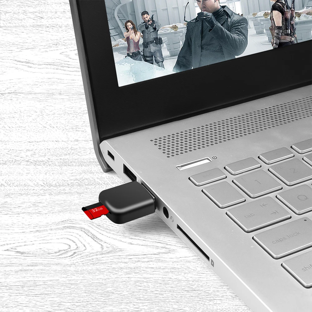 KEBIDU USB 2.0 Micro SDXC SD TF Card Reader with card slot Mini Adapter for PC Computer | Компьютеры и офис