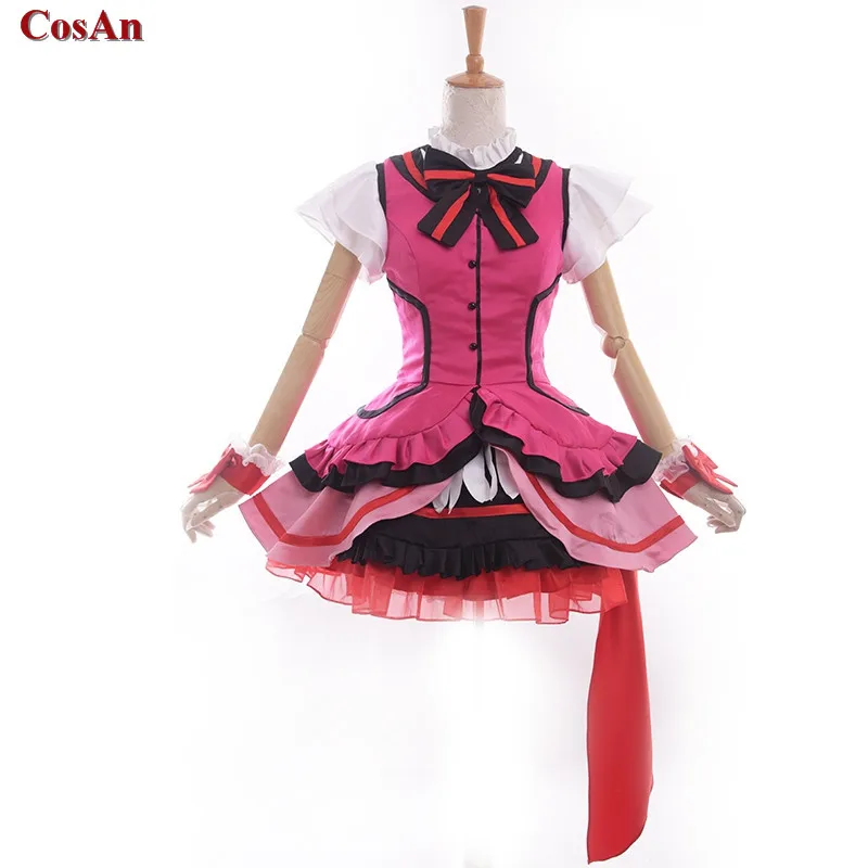 

Anime LoveLive Yazawa Nico Cosplay Costume Kira Kira Sensation Lovely SJ Uniform Dress Activity Party Role Play Clothing S-XL