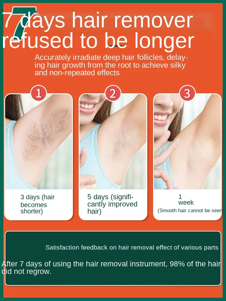 

TT Laser Freezing Point Depilator Household Women's Beauty Salon Special Hair Trimmer Armpit Hair Private Parts Permanent