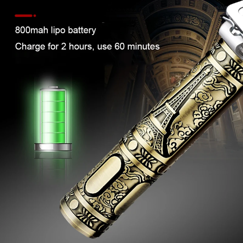 Portable Cordless 5W 3.7V Carved Electric Hair Trimmer Set Professional Metal USB Charging Clippers Care Cutter | Бытовая техника