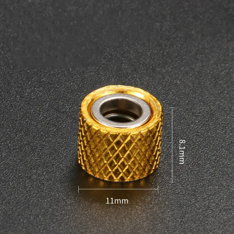 Mini Yellow 1/4 ''6,35 мм Намагничивающее кольцо S2 отвертка из легированной стали магнитное кольцо съемный намагничиватель для шестигранного хвостовика электрическая отвертка - Цвет: Mini Yellow
