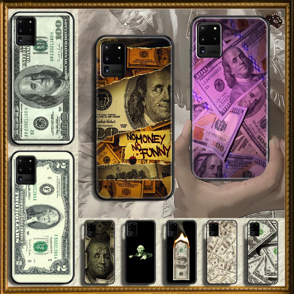 Чехол для телефона Samsung Galaxy Note 4 8 9 10 20 S8 S9 S10 S10E S20 Plus UITRA Ultra black trend hoesjes 3D coque |