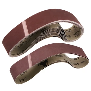 Uxcell 12 шт. в упаковке, 2 дюйма x 27 дюймов (50 мм x 686 мм) шлифовальной ленты 800 Грит Алюминий оксид