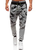 fashion men pink sweatpants joggers tracksuit mens camouflage gradient lace up casual pants loose and comfortable leggings