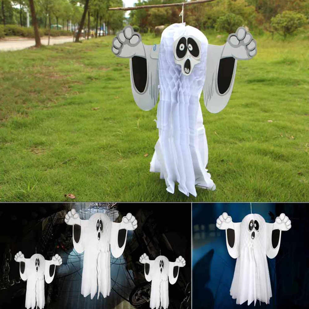 Ужас подвесной Череп Призрак Хэллоуин украшения для вечерние дом с привидениями