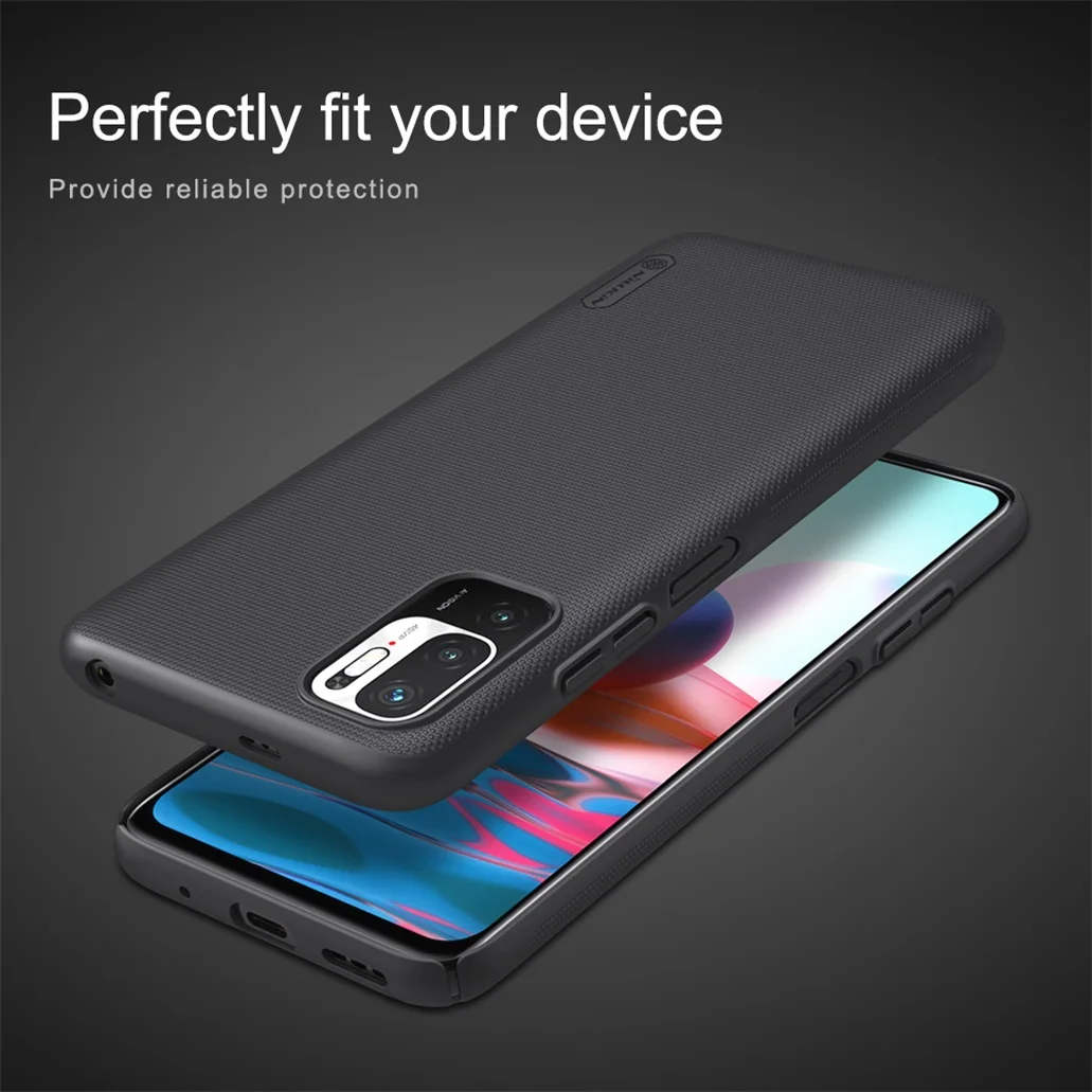 for xiaomi poco m3 pro 5g case nillkin super frosted shield case hard pc phone protector luxuly back cover for xiaomi poco m3 free global shipping