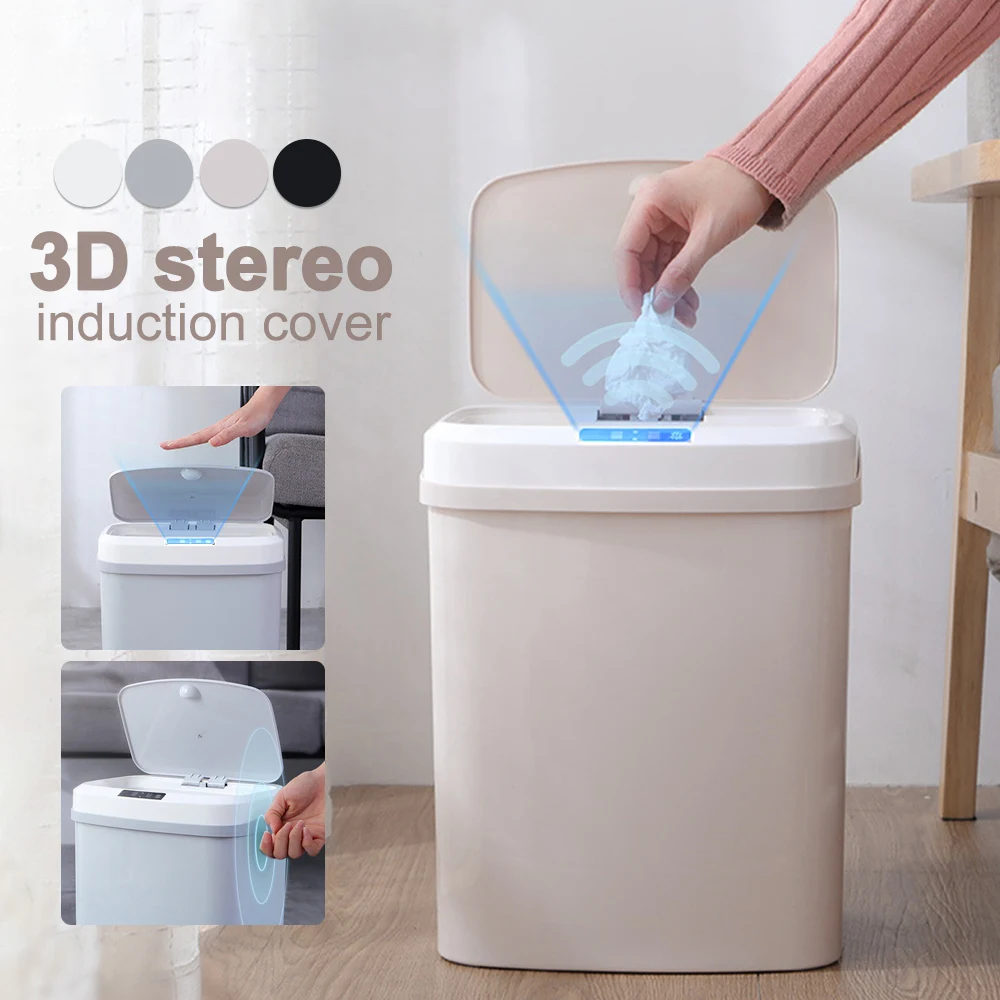 Индуктивный Автоматический Датчик мусорного ведра мусорное ведро из