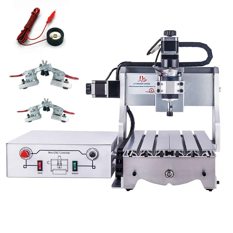 Недорогой мини гравировальный станок с ЧПУ 3020 300 Вт Настольный