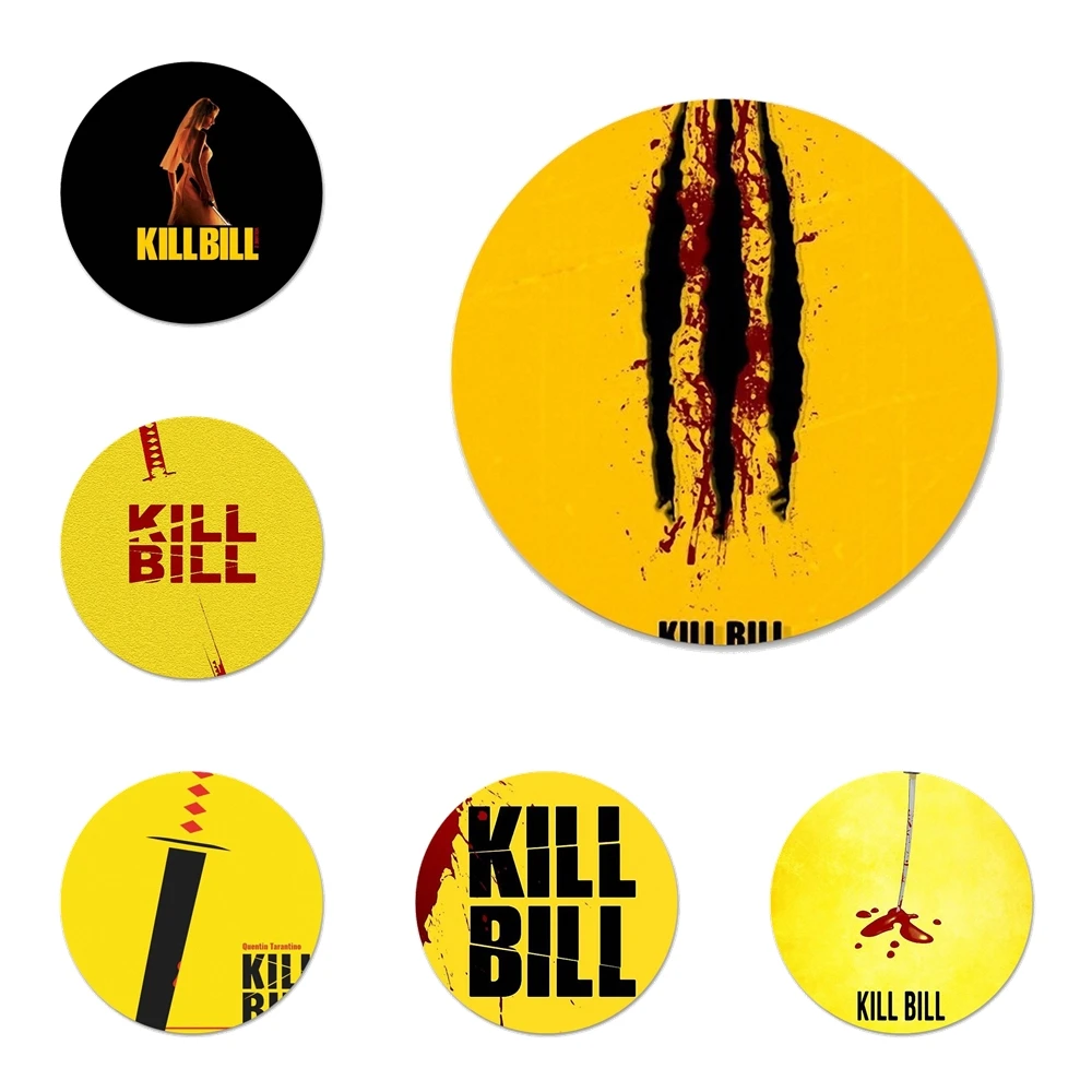 Kill bill Darth list five Badge Брошь заколка аксессуары для украшения одежды и рюкзака 58 мм -