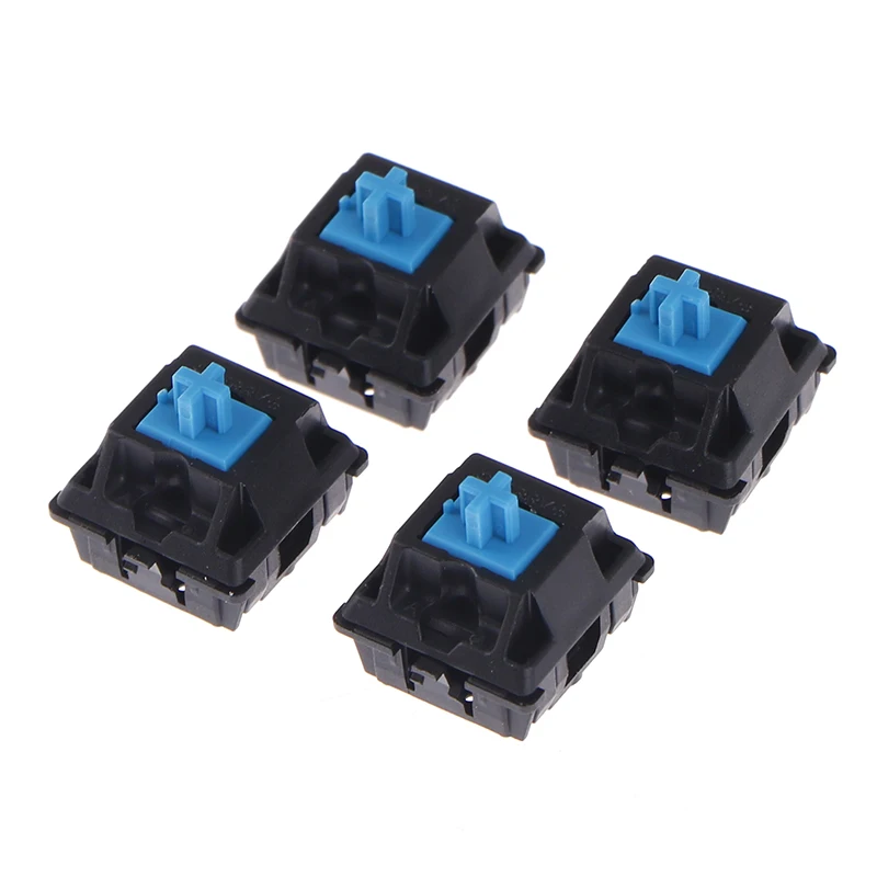 

For MX Cherry Mechanical Switch Black Blue Red Brown Silve 3-pin Cherry Switch For Swap Mute Mechanical Keyboard 4pcs