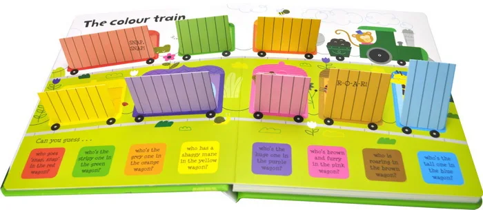 

Usborne lift the flap colours English Educational Picture Books Baby Childhood learning reading book gift