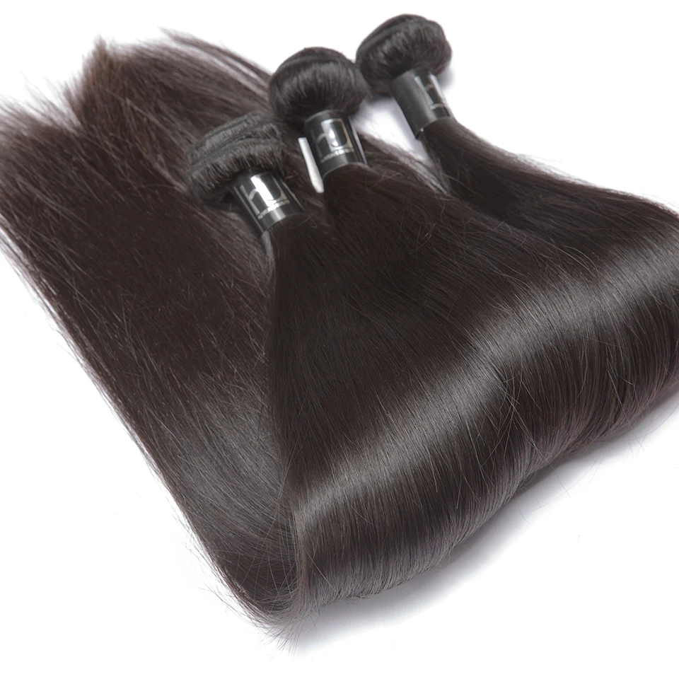 Пряди человеческих волос с застежкой бразильские пряди прямые 4x4 швейцарские