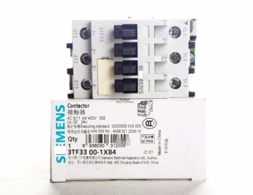 

Контактор 3TF3300-1XB4 3TF33001XB4 24 В постоянного тока