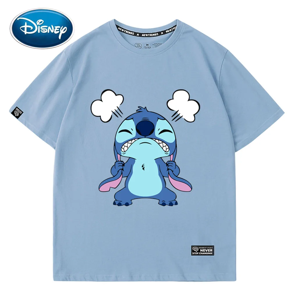 Стильная женская хлопковая Футболка с принтом в виде маленького монстра Disney