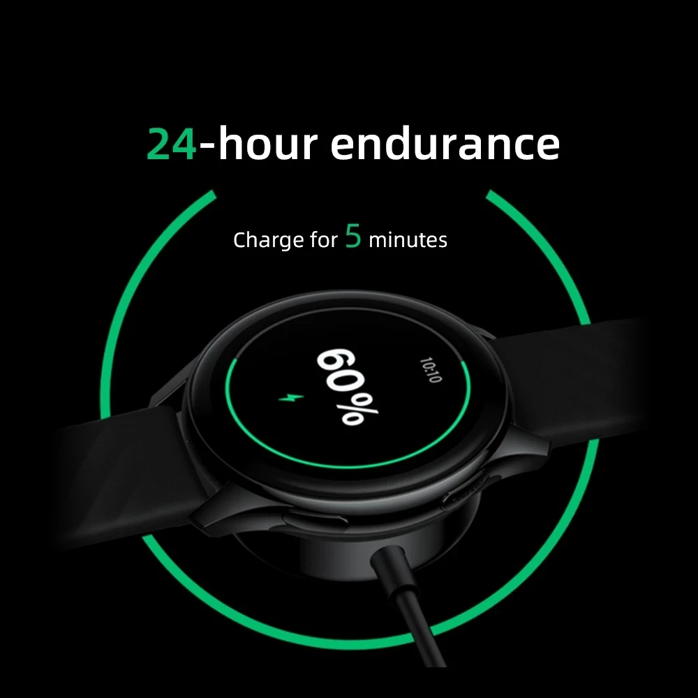 Smartwatch Dock Charger Adapter USB Fast Charging Cable for Oneplus Watch Sport Smart Wristwatch One Plus Charge Accessories | Наручные