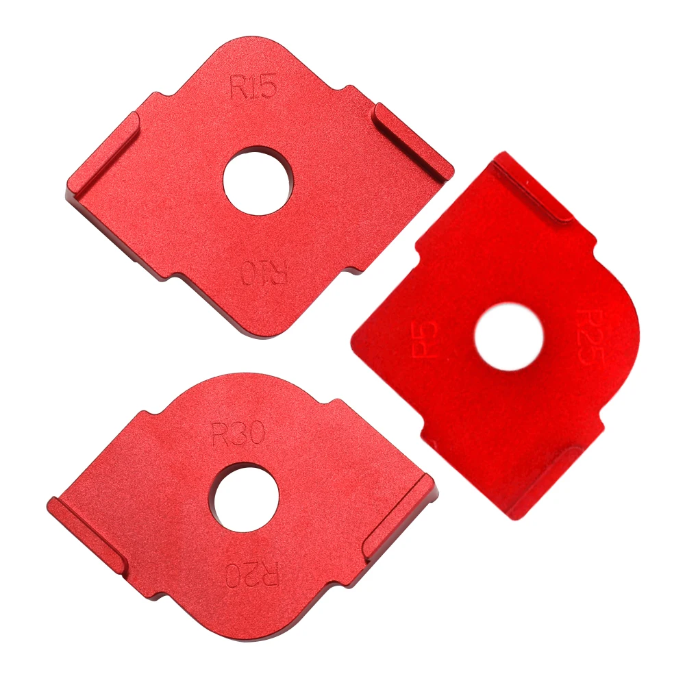

3pcs Half Round Corner Arc Quick Jig Woodworking Tools Rounded Corners R Angle Half Fillet Quick Positioning Die